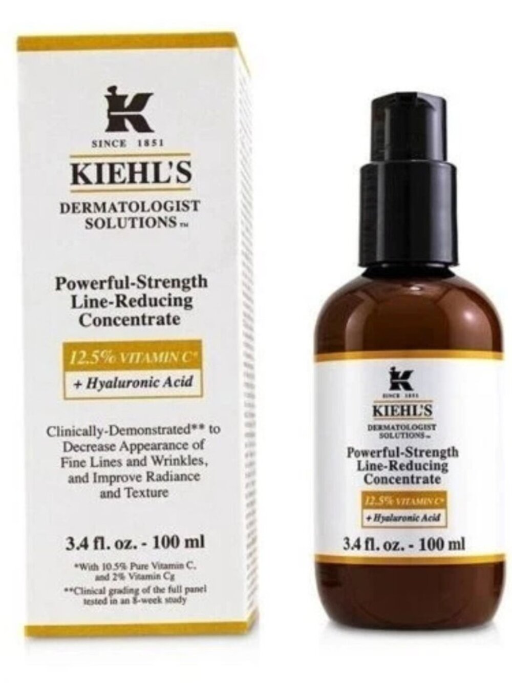 Kiehl’s Powerful Strength Line Reducing Concentrate 100ml NIB